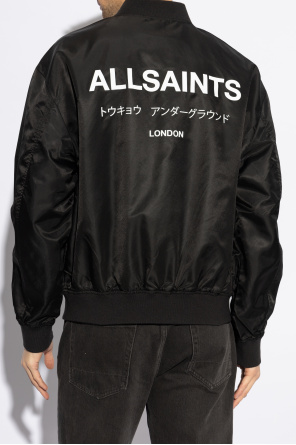 AllSaints Underground bomber jacket