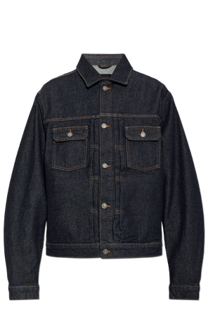 ‘Union Tigres’ denim jacket with pockets
