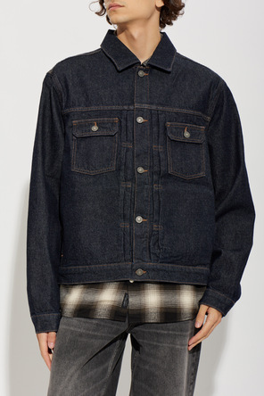 AllSaints ‘Union Tigres’ denim jacket with pockets