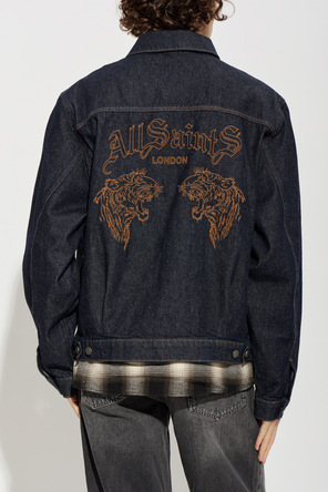 AllSaints ‘Union Tigres’ denim jacket with pockets