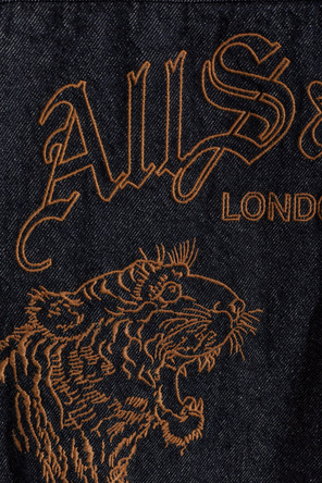 AllSaints ‘Union Tigres’ denim jacket with pockets