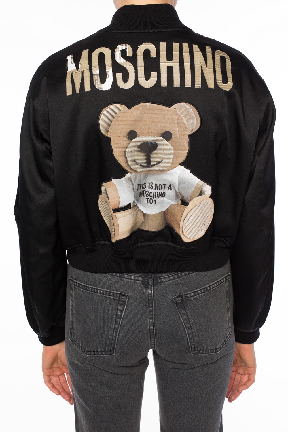 moschino jacket bear