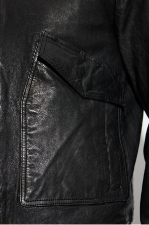 AllSaints Lederjacke ‘Vaucluse Aviator’