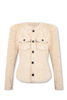 Marant Etoile beige 'Nelly' wool jacket
