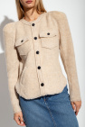 Marant Etoile beige 'Nelly' wool jacket