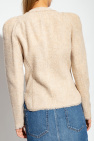 Marant Etoile beige 'Nelly' wool jacket