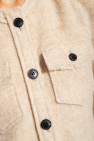 Marant Etoile beige 'Nelly' wool jacket
