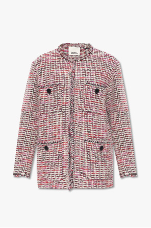 ‘dianaza’ tweed jacket od Isabel Marant