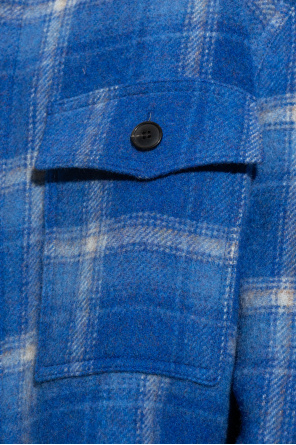 MARANT ‘Gervon’ checked cotton jacket