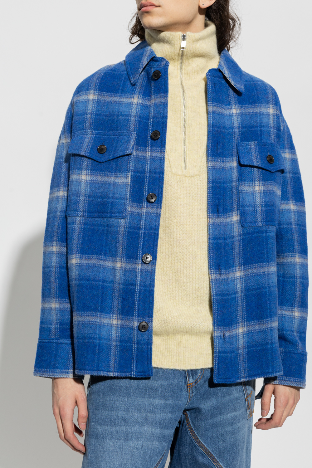 Isabel Marant ‘Gervon’ checked jacket