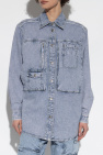 Isabel Marant ‘Pearl’ oversize denim shirt