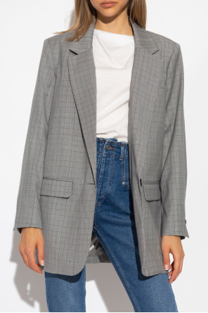 Isabel Marant ‘Kenzy’ checked blazer