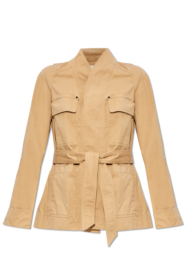 ‘Loetizia’ belted jacket od Isabel Marant