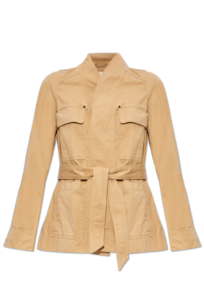 ‘loetizia’ belted jacket od Isabel Marant