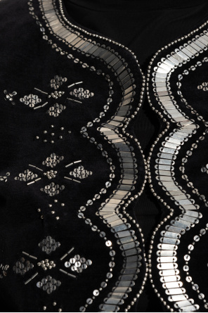 Isabel Marant Jacket Hady with shimmering appliqués