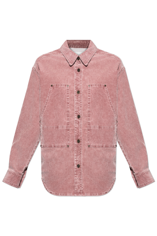 Corduroy shirt "Oriana" od Marant Etoile