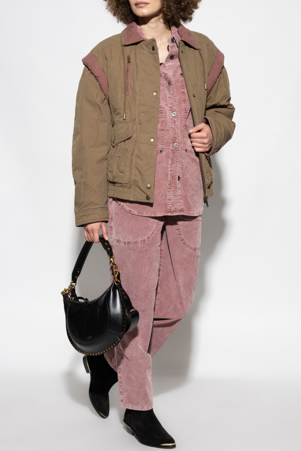 Marant Etoile Camisa de pana "Oriana"