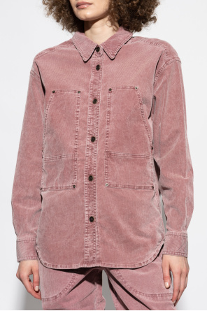 Marant Etoile Camisa de pana "Oriana"