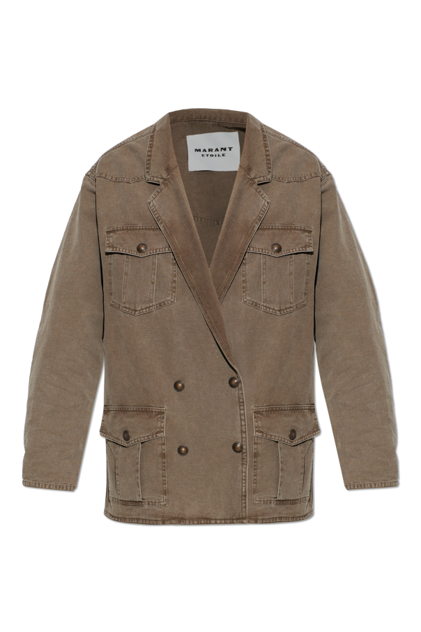 "Nevala" denim blazer od Marant Etoile
