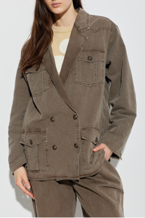 Marant Etoile "Nevala" denim blazer