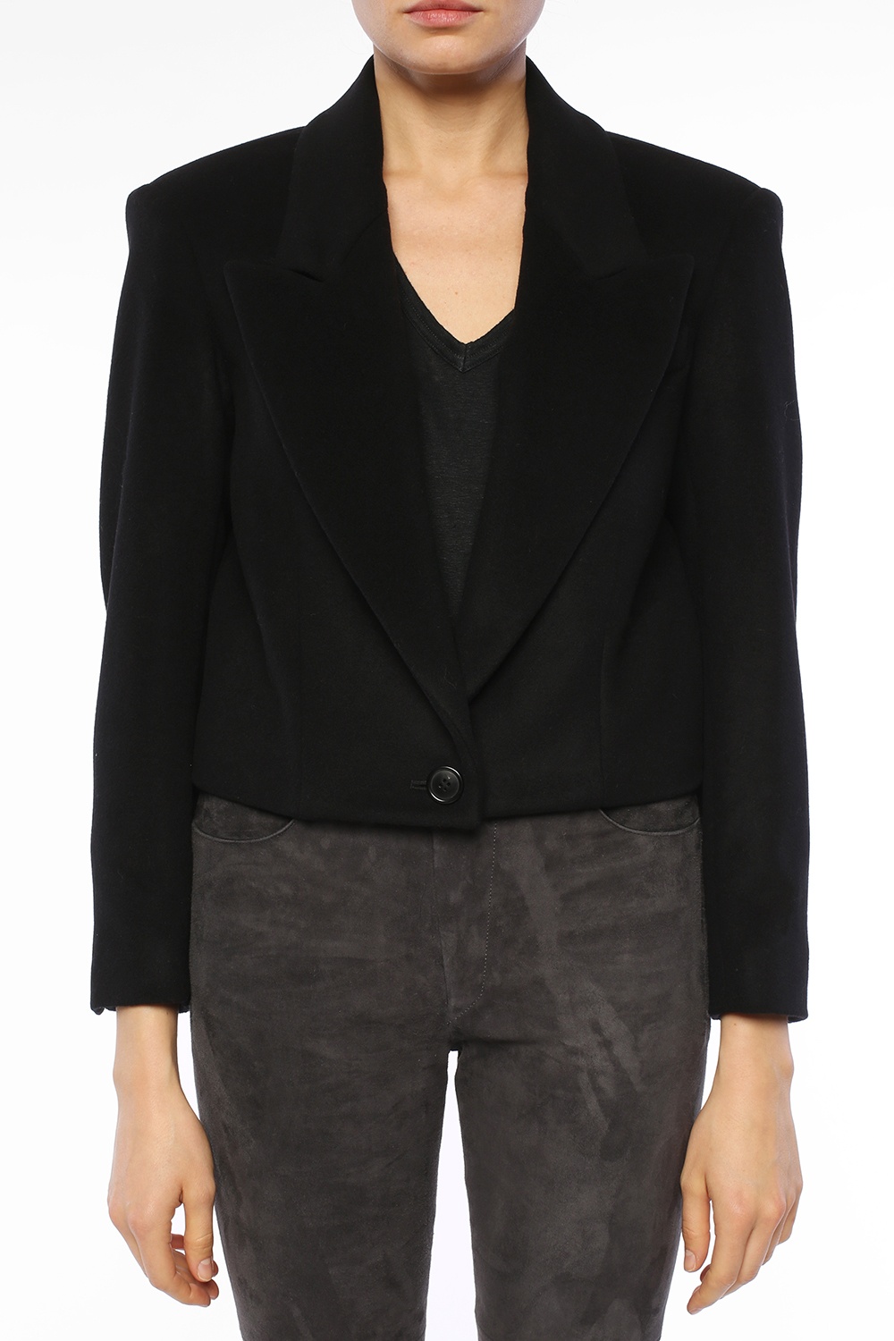 isabel marant cropped jacket