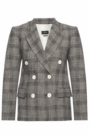 Checked double-breasted blazer od Isabel Marant