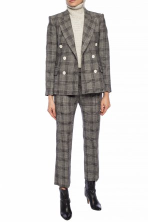 Checked double-breasted blazer od Isabel Marant
