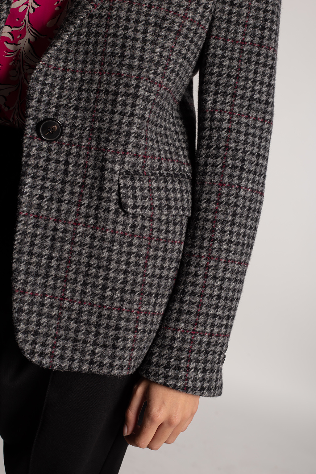 Basel Sweater Hoodie Checked blazer