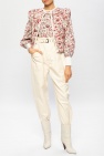 Isabel Marant cream Floral-printed vest