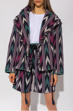 Marant Etoile ‘Lexine’ patterned leather jacket