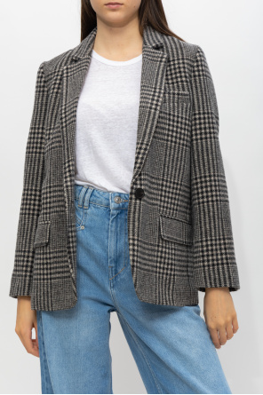 striped linen shirt Toni neutri ‘Charlyne’ wool blazer