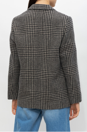 striped linen shirt Toni neutri ‘Charlyne’ wool blazer