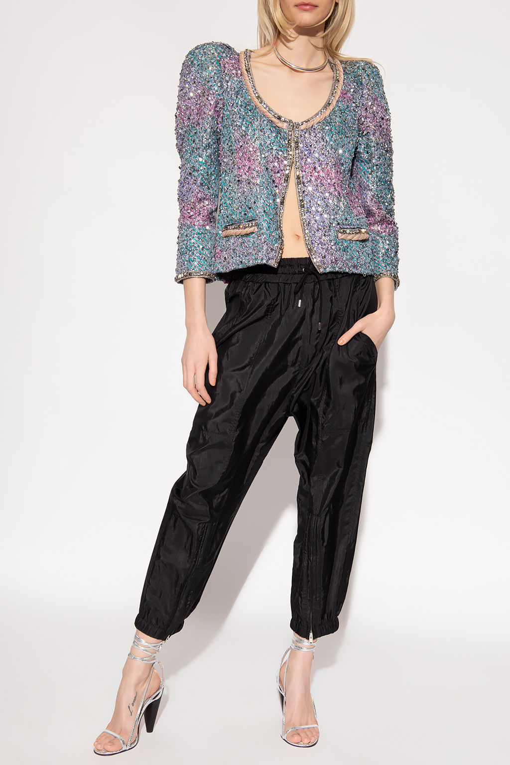 Isabel Marant ‘Apazi’ sequinned With jacket