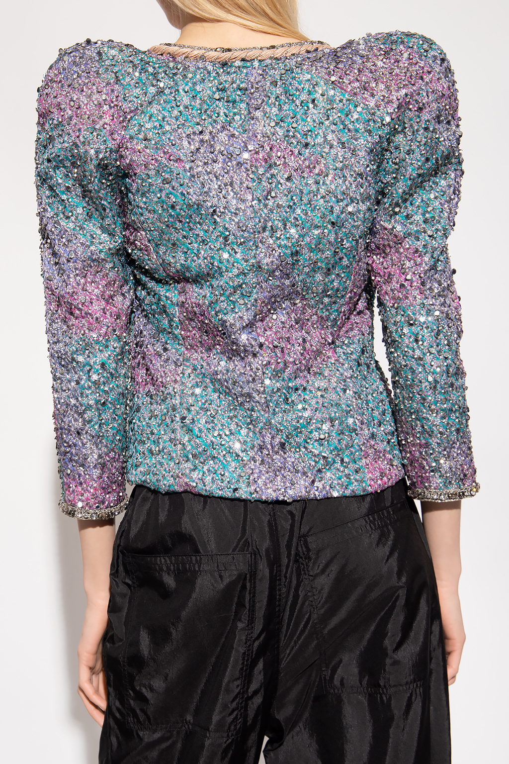 Isabel Marant ‘Apazi’ sequinned With jacket