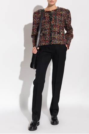 ‘zingya’ tweed jacket od Isabel Marant