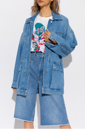 Isabel Marant ‘Paolo’ oversize denim jacket