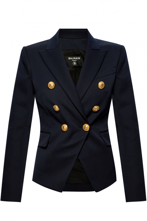 Balmain Peak lapel blazer