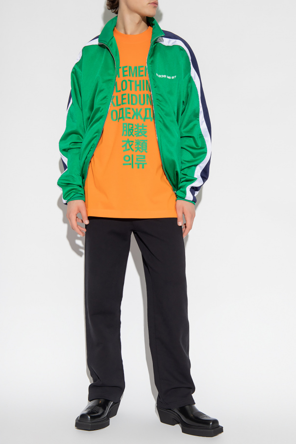 VTMNTS Sweatshirt with barcode motif