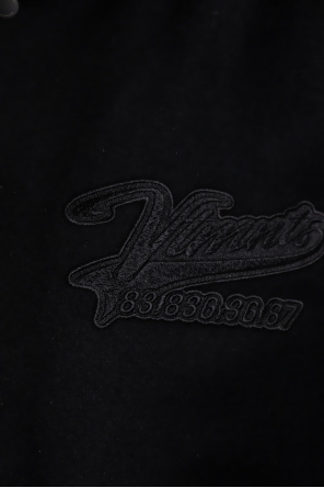 VTMNTS Deus Ex Machina Roza T-Shirt mit dreieckigem Rückenprint in Weiß