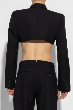 VTMNTS Cropped double-breasted blazer