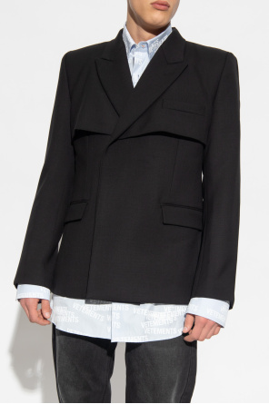 VTMNTS Double-breasted blazer
