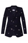 Red Valentino NAVY BLUE Patterned blazer