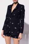 Red Valentino NAVY BLUE Patterned blazer
