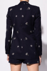 Red Valentino NAVY BLUE Patterned blazer