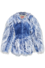 Diesel BLUE Fur coat W-CABY