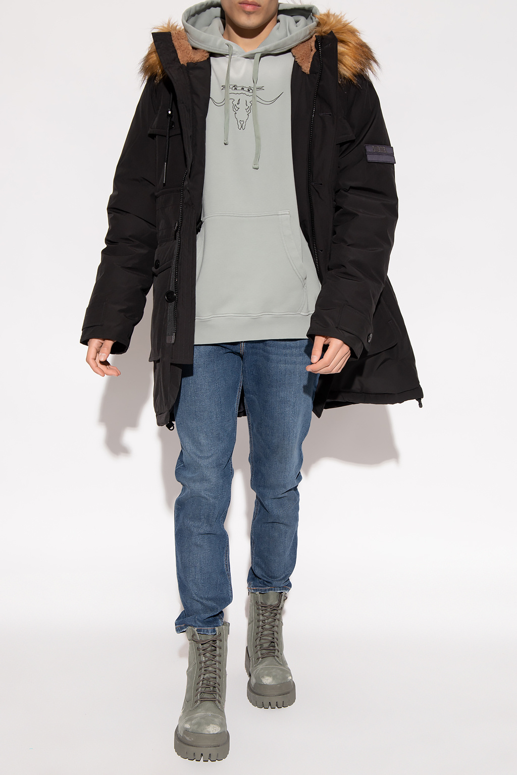 Diesel ‘W-JORG-NW’ insulated parka