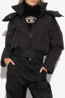 Diesel BLACK ‘W-PEYT-SHORT’ down jacket