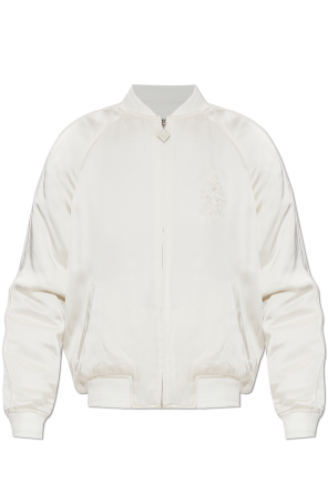 Satin-Bomberjacke