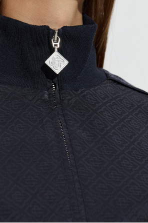 Casablanca Satynowa kurtka typu `bomber`