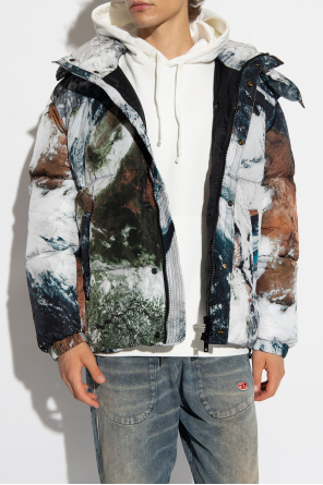 Diesel ‘W-ROLFYS-FD-PRINT’ insulated jacket